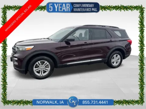 Red 2023 Ford Explorer XLT for sale in Norwalk, IA
