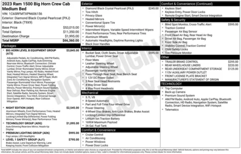 Photos of 2023 Ram 1500 Big Horn/Lone Star for sale in Norwalk, IA at Gregg Young Chevrolet of Norwalk