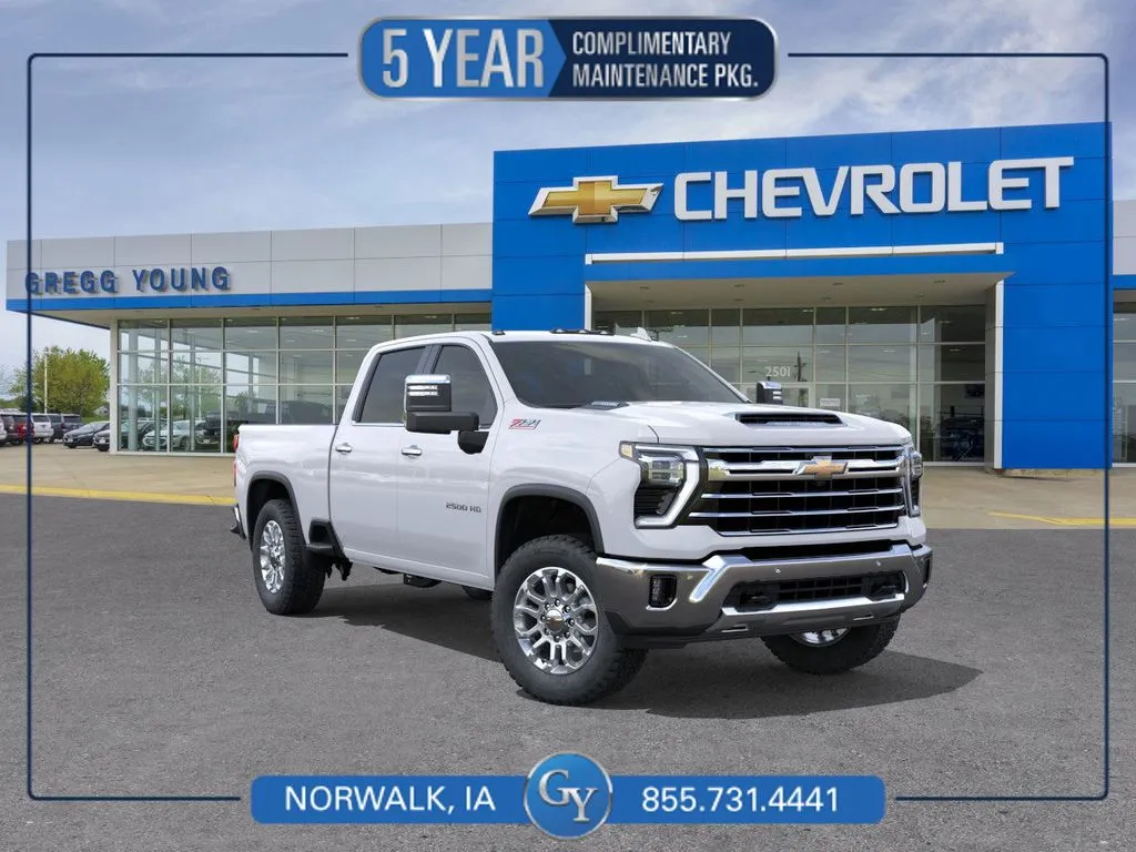 White 2026 Chevrolet Silverado 2500HD LTZ for sale in Norwalk, IA