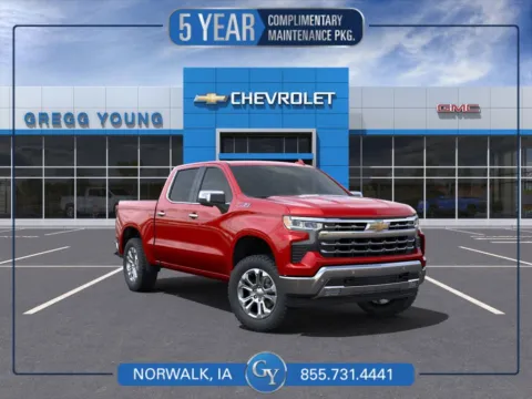 Red 2025 Chevrolet Silverado 1500 LTZ for sale in Norwalk, IA