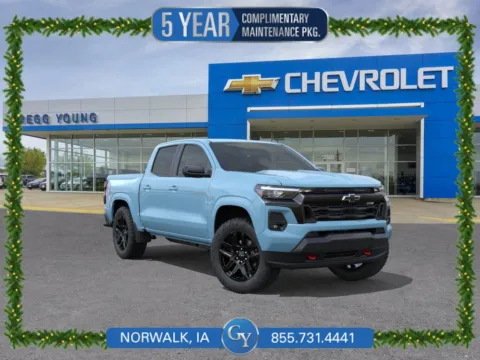 Blue 2025 Chevrolet Colorado Z71 for sale in Norwalk, IA
