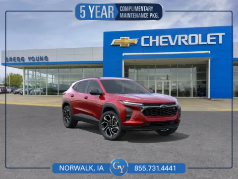 Red 2026 Chevrolet Trax 2RS for sale in Norwalk, IA