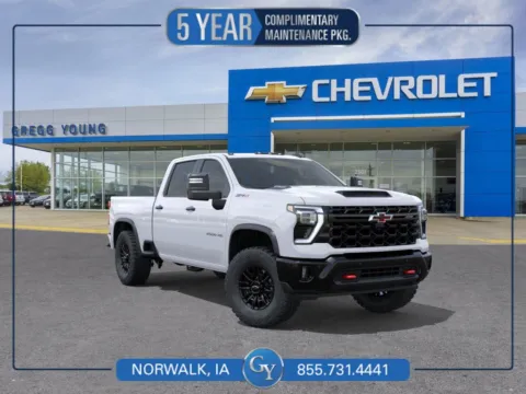 White 2026 Chevrolet Silverado 2500HD ZR2 for sale in Norwalk, IA