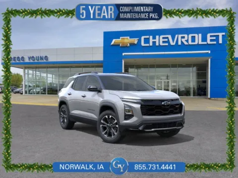 Gray 2026 Chevrolet Equinox RS for sale in Norwalk, IA