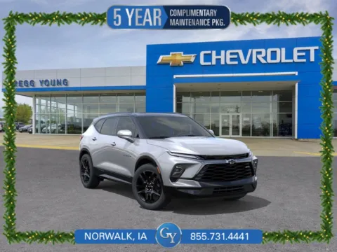 Gray 2026 Chevrolet Blazer RS for sale in Norwalk, IA