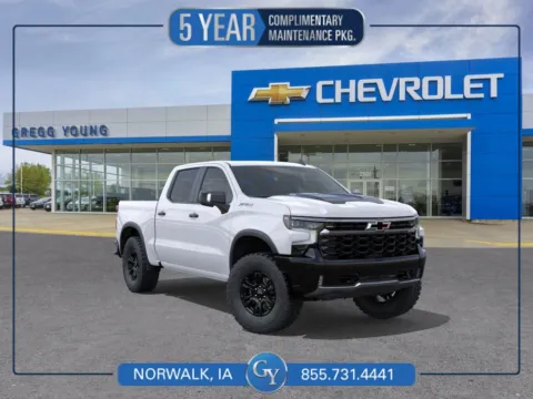 White 2026 Chevrolet Silverado 1500 ZR2 for sale in Norwalk, IA