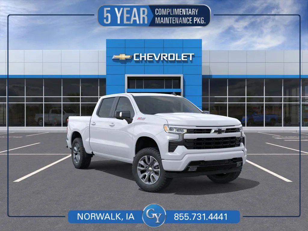 White 2026 Chevrolet Silverado 1500 RST for sale in Norwalk, IA