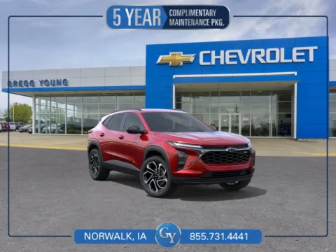 Red 2026 Chevrolet Trax 2RS for sale in Norwalk, IA
