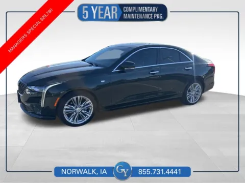 Green 2021 Cadillac CT4 Premium Luxury for sale in Norwalk, IA