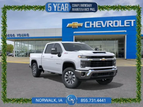 White 2026 Chevrolet Silverado 2500HD LT for sale in Norwalk, IA