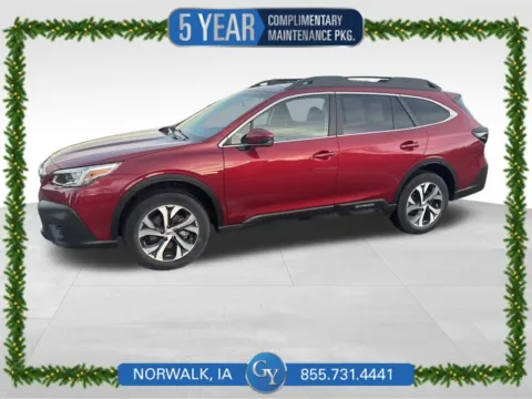 Red 2021 Subaru Outback Limited for sale in Norwalk, IA