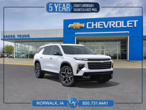 White 2026 Chevrolet Traverse High Country for sale in Norwalk, IA