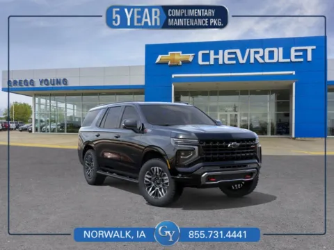 Black 2026 Chevrolet Tahoe Z71 for sale in Norwalk, IA