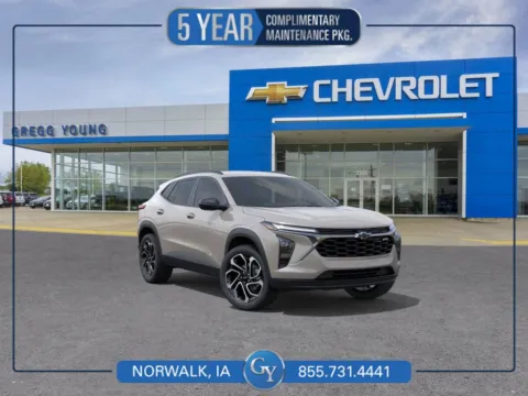 White 2026 Chevrolet Trax 2RS for sale in Norwalk, IA