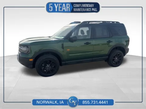 Green 2025 Ford Bronco Sport Badlands for sale in Norwalk, IA