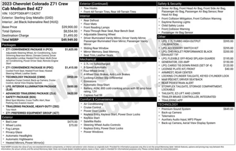 Photos of 2023 Chevrolet Colorado Z71 for sale in Norwalk, IA at Gregg Young Chevrolet of Norwalk