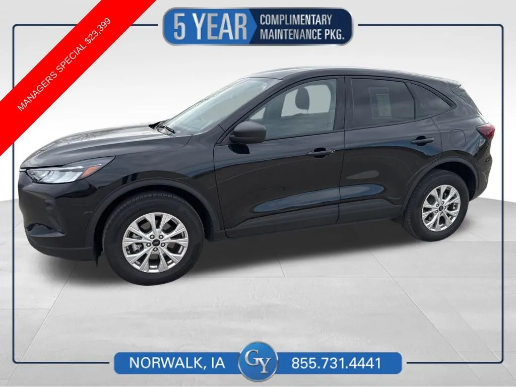 Black 2025 Ford Escape Active for sale in Norwalk, IA