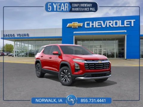 Red 2026 Chevrolet Equinox AWD LT for sale in Norwalk, IA