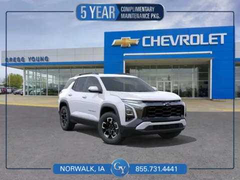 White 2026 Chevrolet Equinox ACTIV for sale in Norwalk, IA