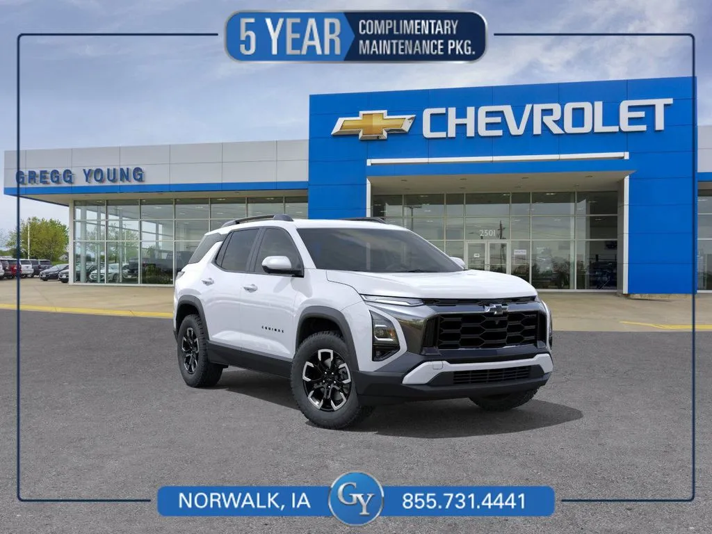 White 2026 Chevrolet Equinox ACTIV for sale in Norwalk, IA