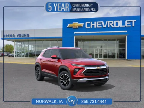 Red 2026 Chevrolet Trailblazer LT for sale in Norwalk, IA