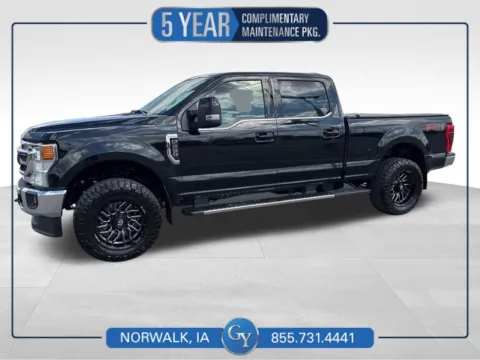 Black 2021 Ford F-250SD Lariat for sale in Norwalk, IA