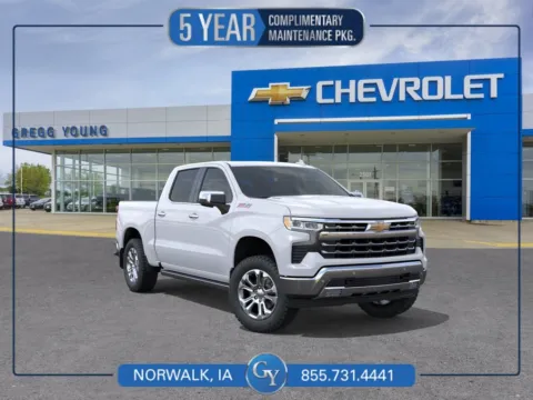 White 2026 Chevrolet Silverado 1500 LTZ for sale in Norwalk, IA