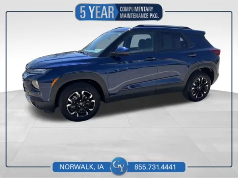 Blue 2023 Chevrolet TrailBlazer LT for sale in Norwalk, IA