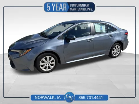 Gray 2026 Toyota Corolla LE for sale in Norwalk, IA
