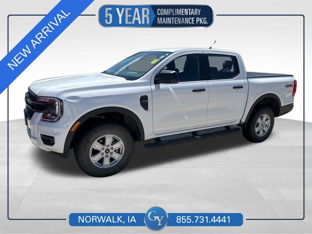 White 2025 Ford Ranger XL for sale in Norwalk, IA