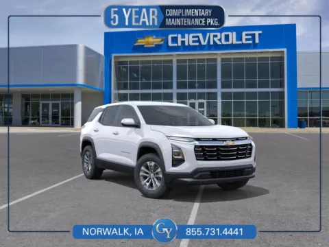 White 2026 Chevrolet Equinox LT for sale in Norwalk, IA