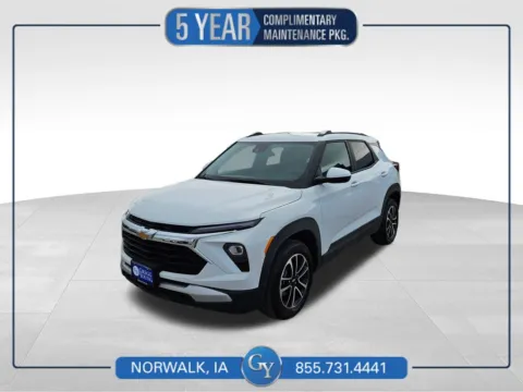 White 2025 Chevrolet TrailBlazer LT for sale in Norwalk, IA