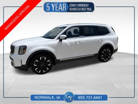 White 2023 Kia Telluride SX X-Line for sale in Norwalk, IA