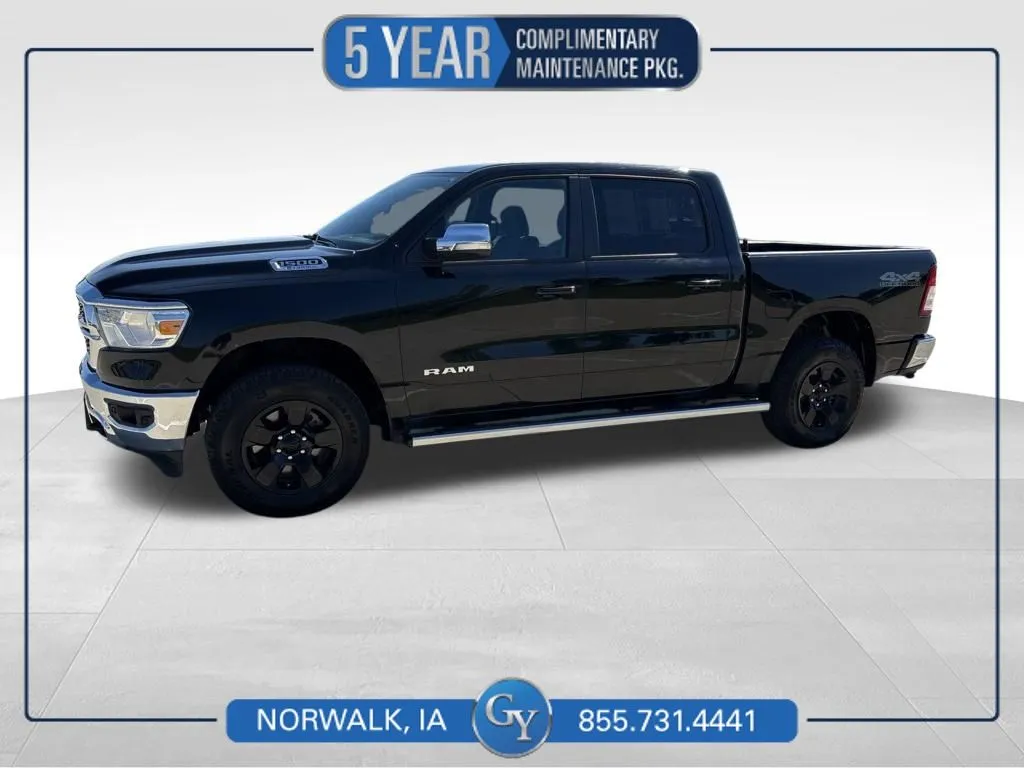 Black 2022 Ram 1500 Big Horn/Lone Star for sale in Norwalk, IA