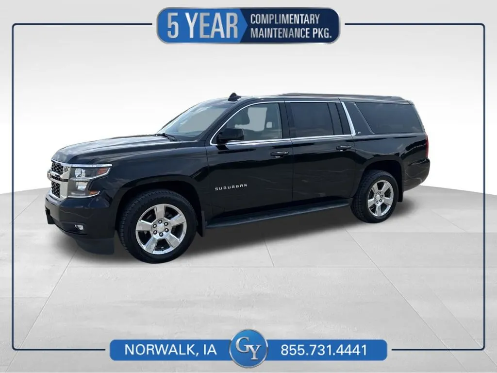 Black 2016 Chevrolet Suburban LT for sale in Norwalk, IA