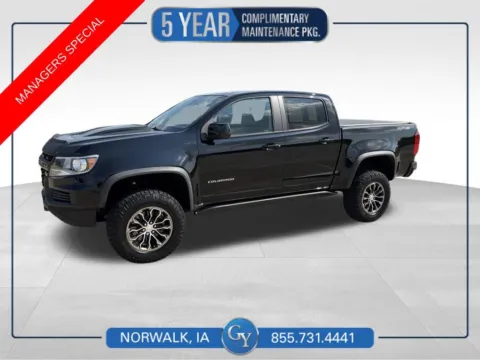 Black 2022 Chevrolet Colorado ZR2 for sale in Norwalk, IA