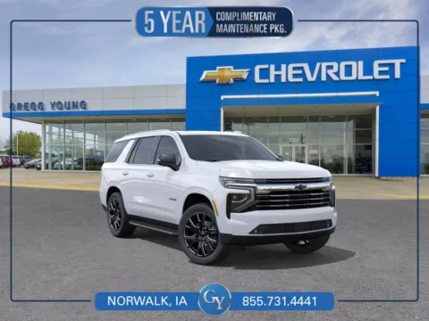 White 2026 Chevrolet Tahoe LT for sale in Norwalk, IA