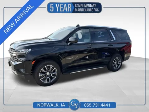 Black 2021 Chevrolet Tahoe LT for sale in Norwalk, IA