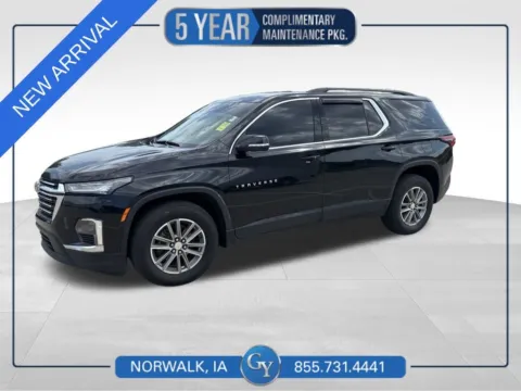 Black 2023 Chevrolet Traverse LT for sale in Norwalk, IA