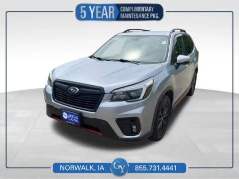 Silver 2021 Subaru Forester Sport for sale in Norwalk, IA