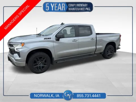 Gray 2024 Chevrolet Silverado 1500 RST for sale in Norwalk, IA