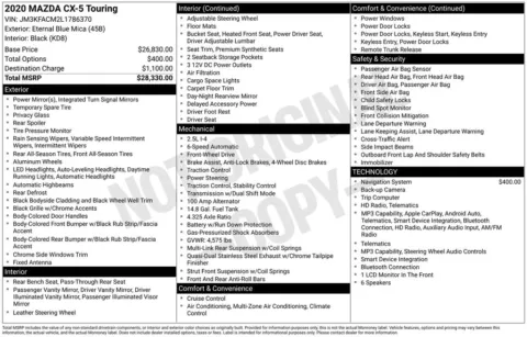 Photos of 2020 Mazda CX-5 Touring for sale in Norwalk, IA at Gregg Young Chevrolet of Norwalk