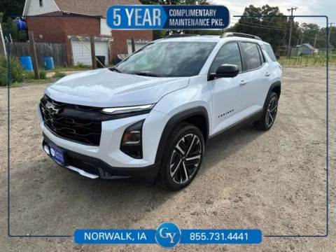 White 2027 Chevrolet Equinox RS for sale in Norwalk, IA