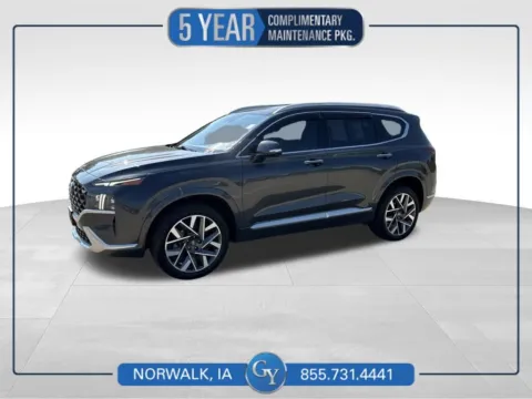 Gray 2022 Hyundai Santa Fe Calligraphy for sale in Norwalk, IA