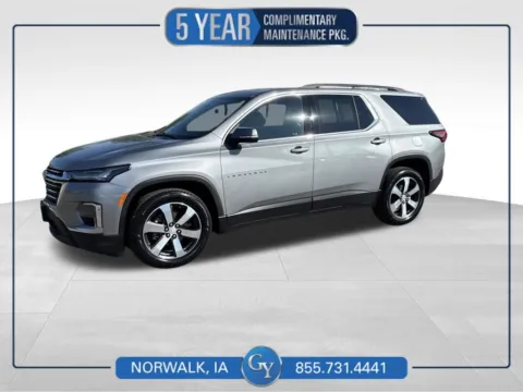 Gray 2023 Chevrolet Traverse LT Leather for sale in Norwalk, IA