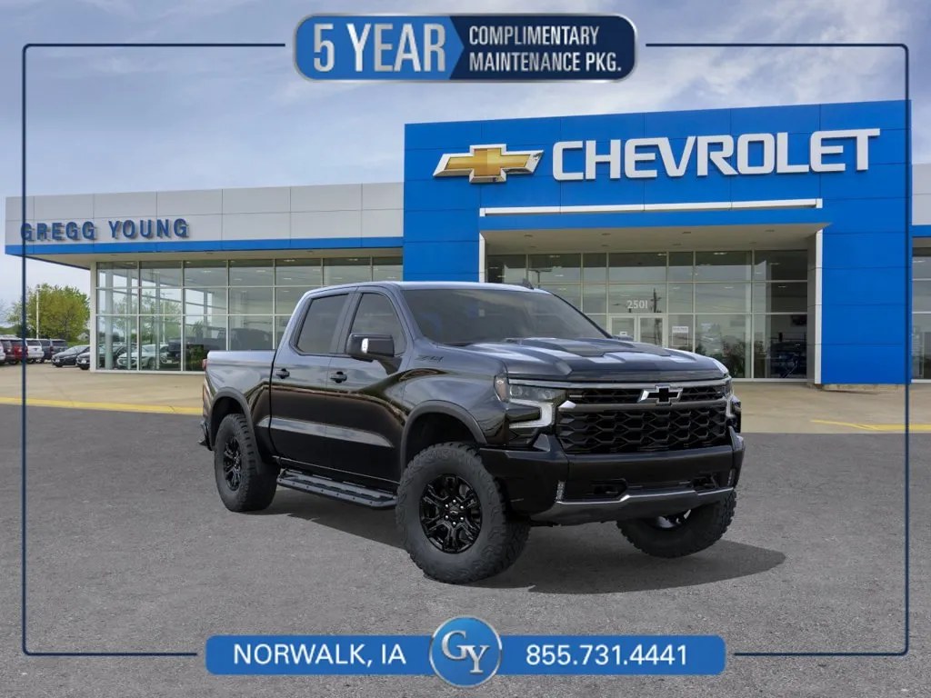 Black 2026 Chevrolet Silverado 1500 ZR2 for sale in Norwalk, IA