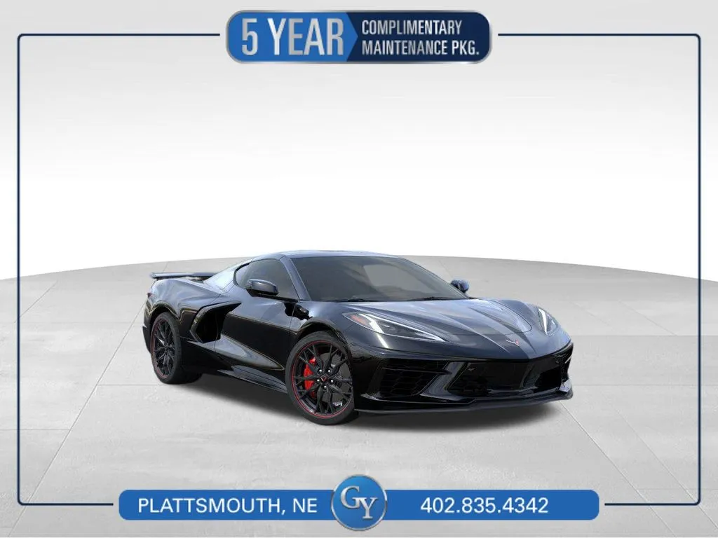 Black 2026 Chevrolet Corvette Stingray for sale in Plattsmouth, NE