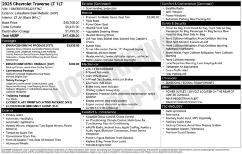 Photos of 2025 Chevrolet Traverse LT for sale in Plattsmouth, NE at Gregg Young of Plattsmouth