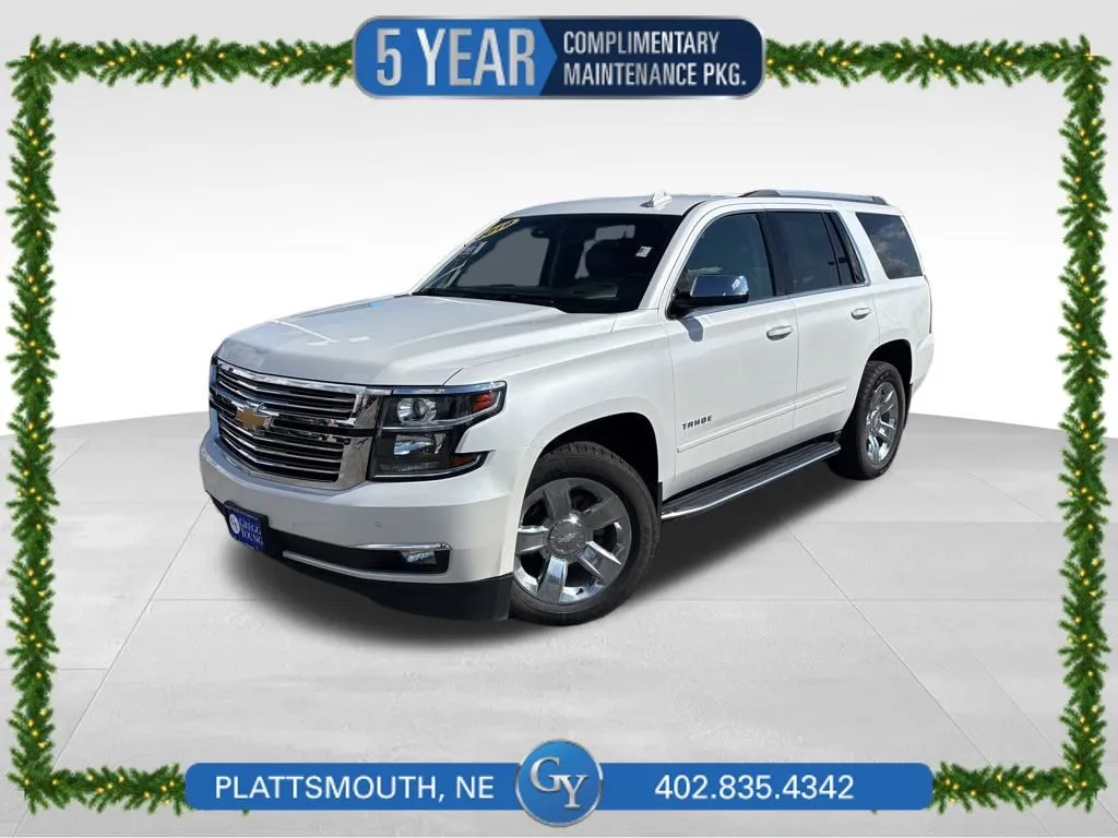 White 2019 Chevrolet Tahoe Premier for sale in Plattsmouth, NE