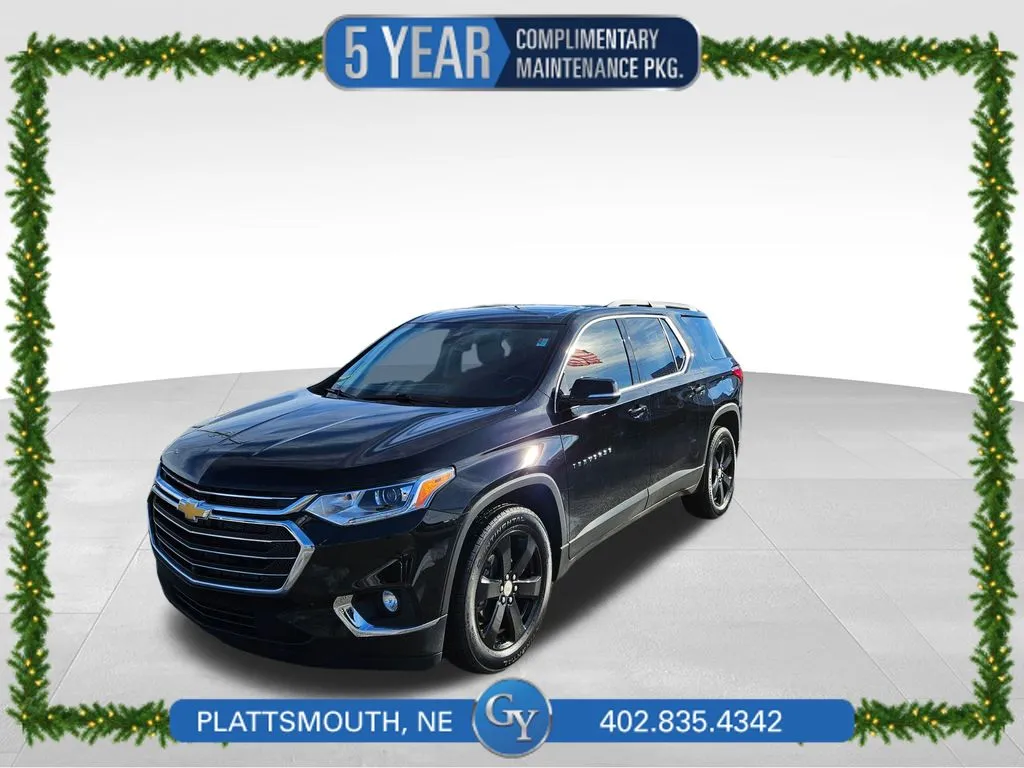 Black 2020 Chevrolet Traverse 3LT for sale in Plattsmouth, NE